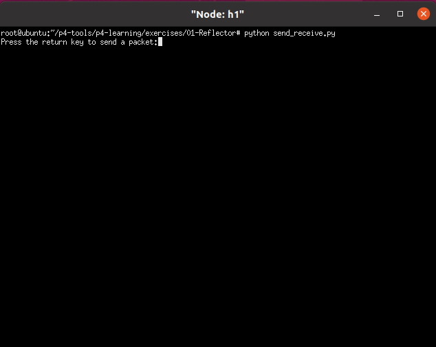 运行send_receive脚本